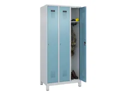 locker,HxBxD 1950x900x500mm,3vak,vak B 300mm,cil.-slot,voeten