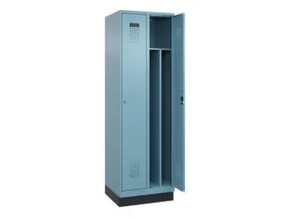 locker voor scheiding van kleding,HxBxD 1950x600x500mm,2vak - 1