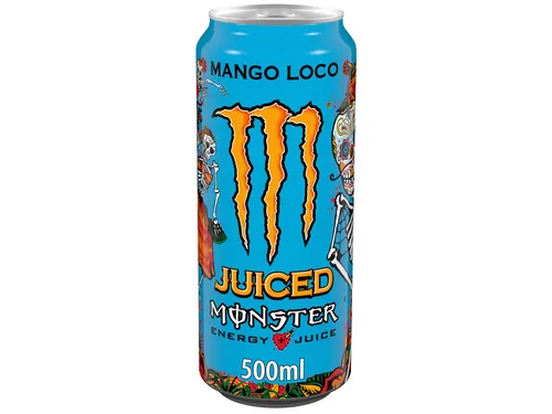 Energiedrank Monster juice mango loco blik 500ml