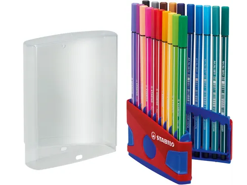 Viltstift Stabilo 68 Colorparade 20Stuks Assorti