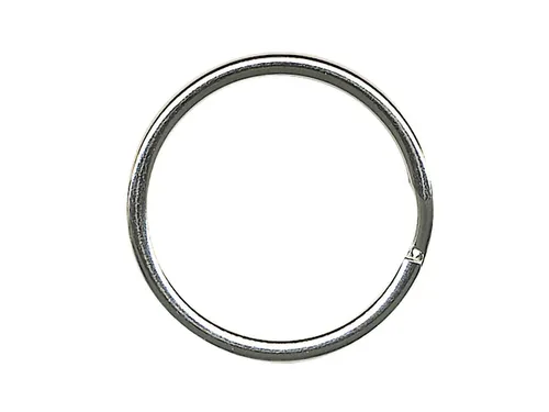 Sleutelring Alco 25mm metaal zakje á 10x10 zakjes in doos