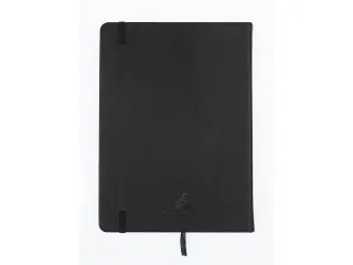 Schetsboek Kangaro A5 zwart PU HC 80 blad 140gr roomwit met elastiek e - 6