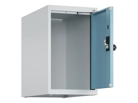 opzetkast,v. locker,1vak.,vak B 300mm,HxBxD 500x300x500mm,draaigrendel