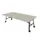 klaptafel,HxBxD 750x2400x1200mm,hoekig,4voeten donkergrijs,ovale buis
