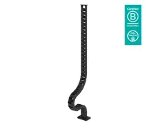 Addit kabelgeleider Zwart voor zit-sta Bureau 130cm incl magneethouder