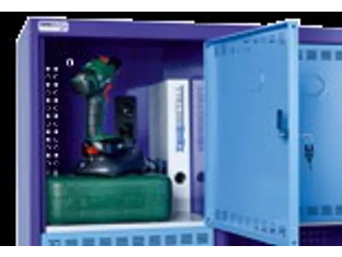 Elektro-Vakkenkast Hxbxd 1995x905x582mm 18 Vakken met elk 2 CH-S