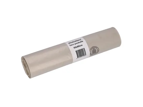 Afvalzak Cleaninq 60x80cm LDPE recycled T50 60 Liter Transparant