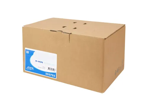 Euro Products 353753 Poetsdoek M-Wipe Dispenserdoos 42x35cm 320 Stuks