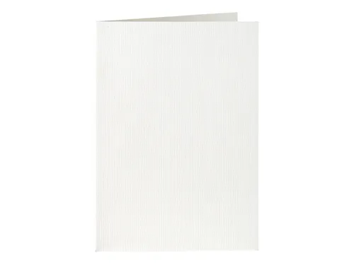 Correspondentiekaart Papicolor dubbel 105x148mm hagelwit pak à 6 stuk