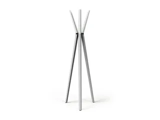 Kapstok DURASTORE 6 haken aluminium grijs 160cm - 1