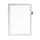 Durable 4989 Duraframe magnetic Note A4 Zilver