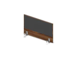 opzetpaneel bureau aanbouw 800mm NP-tiepolo nut BN8010-antraciet
