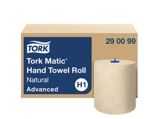 Tork 290099 H1 Matic Advanced Handdoekrol Naturel 2-laags 150m 6 rol - 1