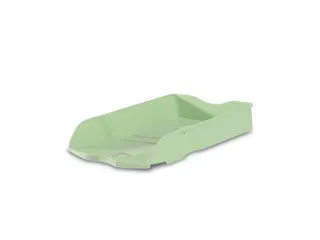 Brievenbak HAN Re-LOOP A4/C4 stapel- en nestbaar pastel groen 100% ger - 1