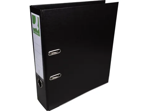 Classeur à levier A4 PP 80mm noir