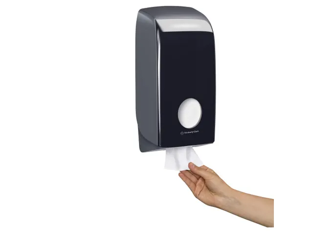 Distributeur Papier toilette Aquarius 7172 Noir