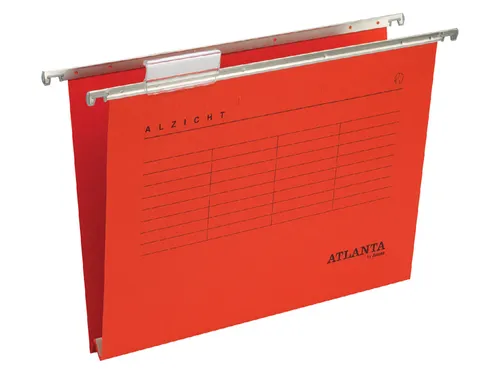 Hangmap Spectrum A6622-142 verticaal A4 U-bodem 30mm rood