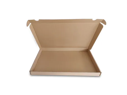 Brievenbusdoos Onbedrukt Bruin Enkelgolf 355x230x30mm 50 Stuks