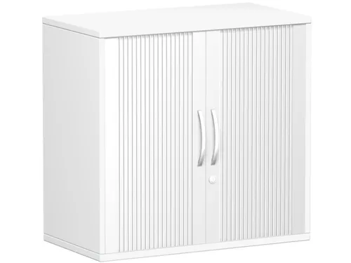 jaloeziedeurkast,HxBxD 798x800x425mm,1xhouten vloer,2 OH,romp wit