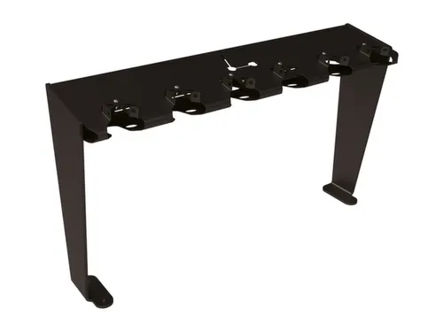Steprek voor 6 steppen L 1006mm eenzijdig RAL9005