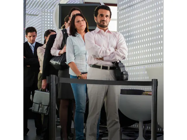 Afzetpaal Seco zwart met koord. Set van 2