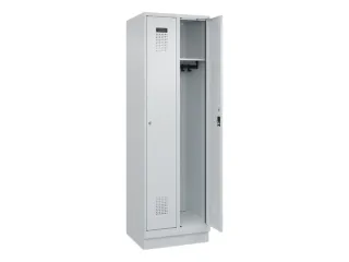 locker,HxBxD 1950x600x500mm,2vak,vak B 300mm,cil.-slot,sokkel - 2