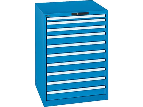 Ladenkast Key 1000x717x725mm 10laden 200kg Vu Afwerking Ral5012