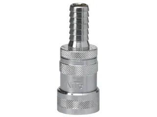 Vikan Hygiene 1/2 inch snelkoppeling met 1/2 inch slangpilaar met wate - 1