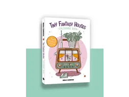 Kleurboek MUS Tiny Fantasy Houses 80 pagina's