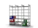 rayonnage pour classeurs,rayonnage suivant,HxlxP 2350x760x635mm