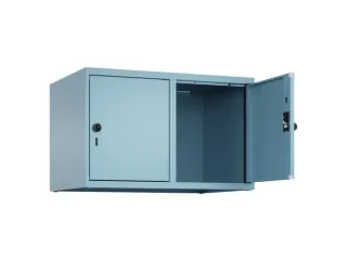 opzetkast,v. locker,2vak.,vak B 400mm,HxBxD 500x800x500mm,draaigrendel - 1