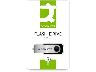 USB stick 2.0, zwart, 8 GB - 6