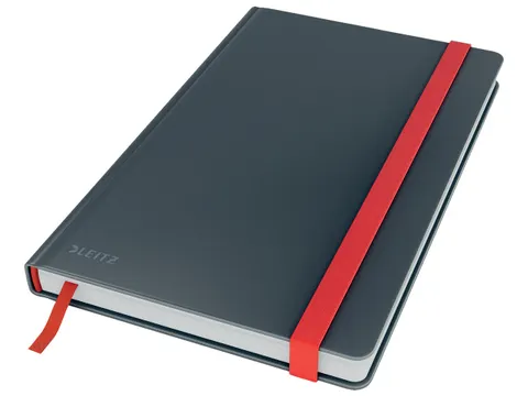 Cosy notitieboek met harde ka voor A5 gelijnd grijs