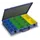 Assortimentskoffer Plaatstaal 18 Boxen Polystyrol 66x472x340mm Ral5007