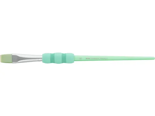 Penselenset Faber-Castell soft touch, 4 stuks pastel kleuren