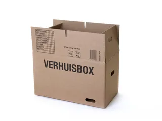 Verhuisdoos IEZZY 370x650x350 dubbelgolf bruin 7mm - 3