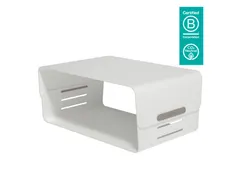 Dataflex Monitorverhoger Addit Bento Verstelbaar Wit