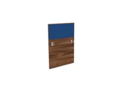 baliepaneel bureau aanbouw links NP-tiepolo nut BN6016-blauw 800mm