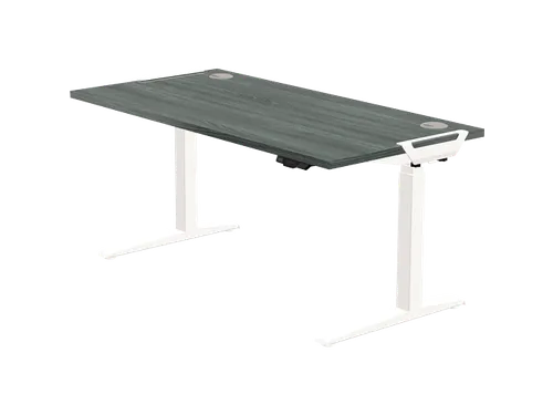 Fellowes Levado Zit Sta Bureau Elektrisch Wit