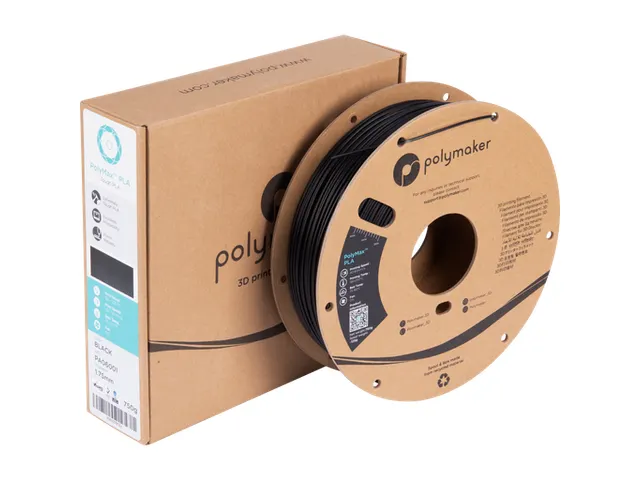 Polymax PLA Zwart 1,75mm 0,75kg 3D Filament