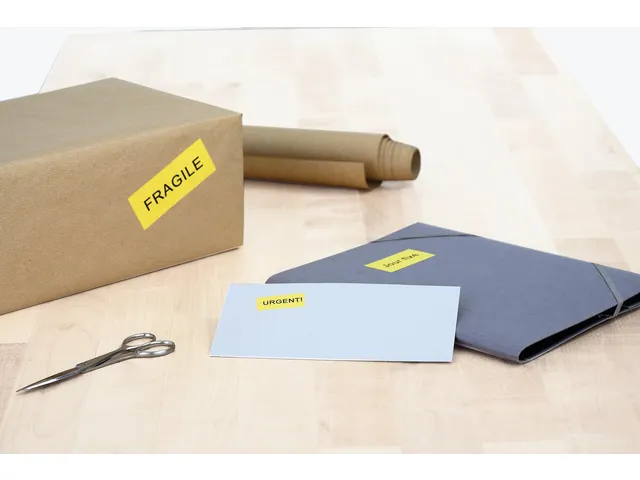 Etiquette HERMA 4396 105x148mm A6 Permanent jaune 400 pièces
