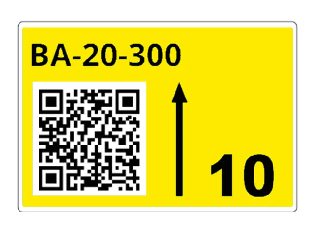 Brother LTZ16055FQR, Geel, Rechthoek, Universeel, 85 mm, 55 mm, 340 st