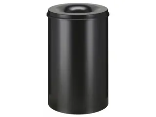 Afvalbak Vlamdovend 110 Liter Zwart - 1