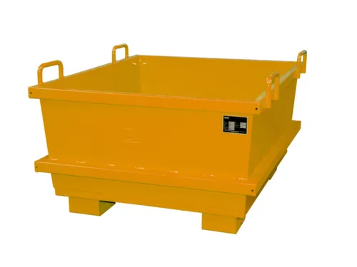 Universele Stortgoedbak Oranje Heftruck Kraantraverse 680x1040x1200mm