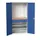 Systeemkast 2000x1050x550mm 2xlegbord 1lade RAL7035+RAL5010