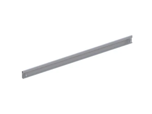 stortgoedlijst,v. inhaakstelling,HxB 75x1300mm,staal verzinkt