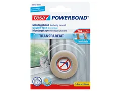 Powerbond Tesa 55743 montagetape transparant 19mmx1,5m