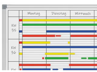 Universeel planbord Magnetisch MAULstandard 60x90cm - 2