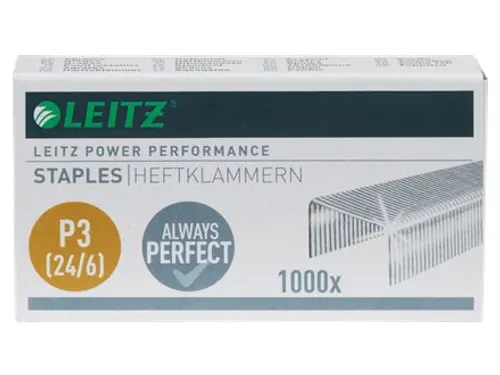 Nieten Leitz 5570 P3 24/6 verzinkt 1000 stuks