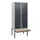 locker met bank,HxBxD 1950x800x815mm,2vak,vak B 400mm,cil.-slot